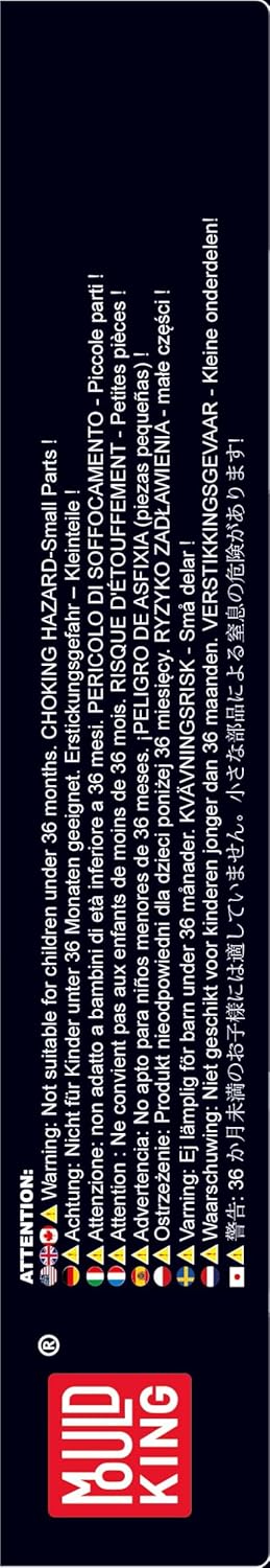 Mould King 10171 Technik V8 Engine Model Building Kit - 487 PCS to Build Your Own Mini Engine That Works - DIY STEM Project for Kids/Teens, MOC Hobby Building Blocks Kit for Adults