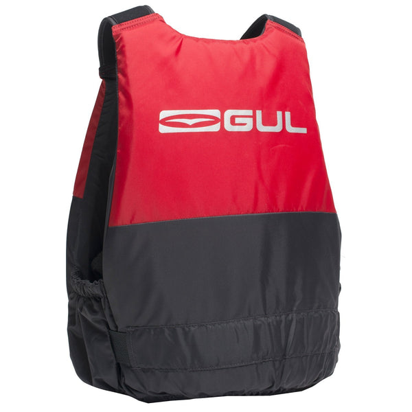 Gul Gamma 50N Buoayancy Aid in Grey and Red - Unisex - Lightweight Adjustable Safety with Hard Wearing Nylon