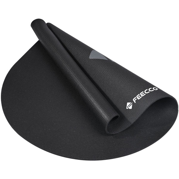 FEECCO Jump Rope Mat, High-Density PVC Skipping Rope Mat, Ultra-Thick for Super Comfort