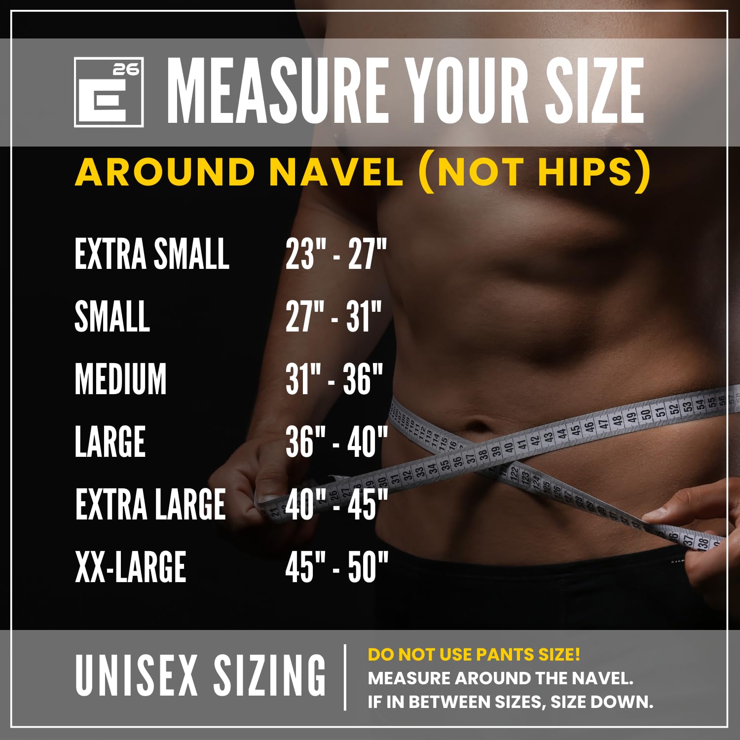 Element 26 Leather Weightlifting Belt for Men & Women - Self locking Adjustable Leather Lifting Belt for Powerlifting, Olympic lifting & Functional