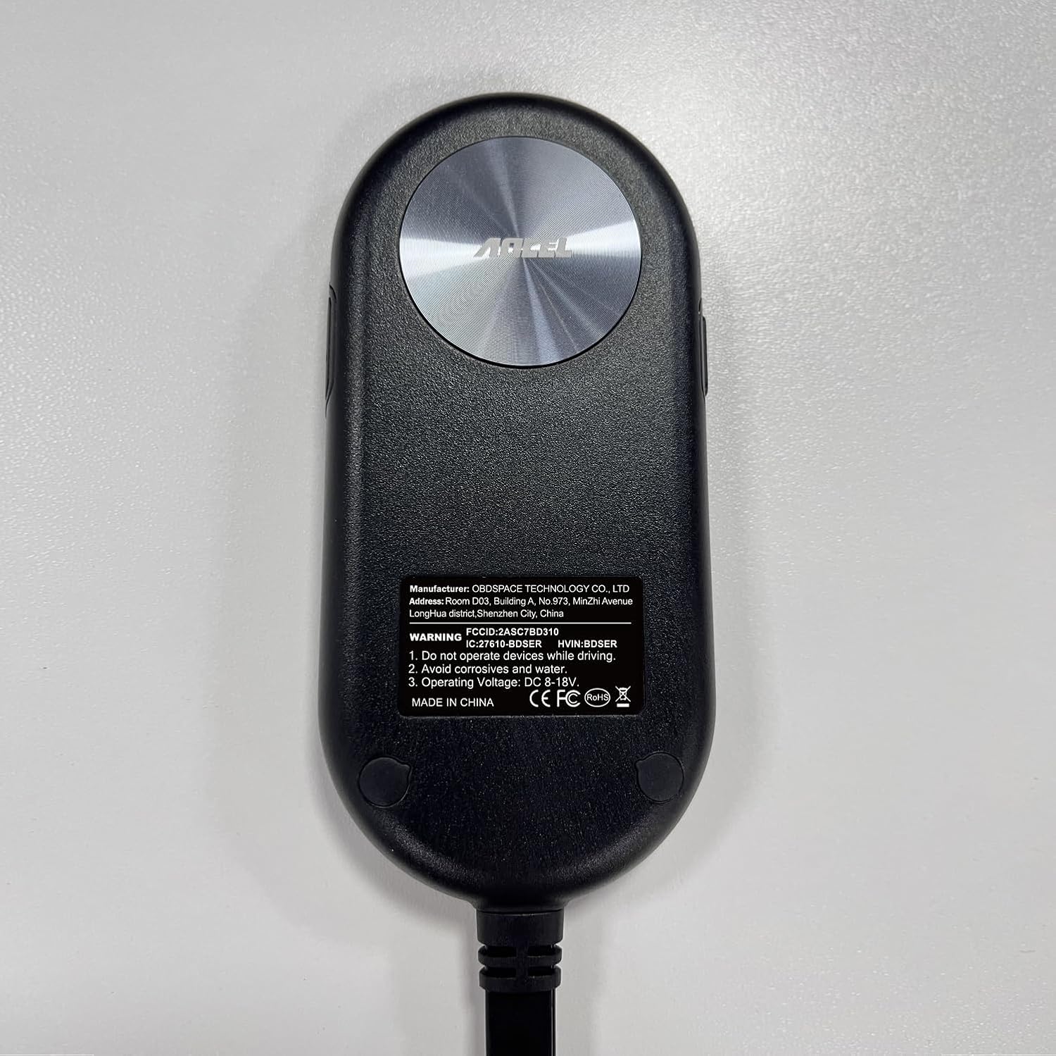 ANCEL BD310 OBD2 Scanner Bluetooth 5.0 : Upgraded 3-in-1 OBD2 Code Reader Diagnostic Tool, Check Engine Light, Battery Test, Professional iOS/Android App Support, Fits Post-1996 Vehicles.