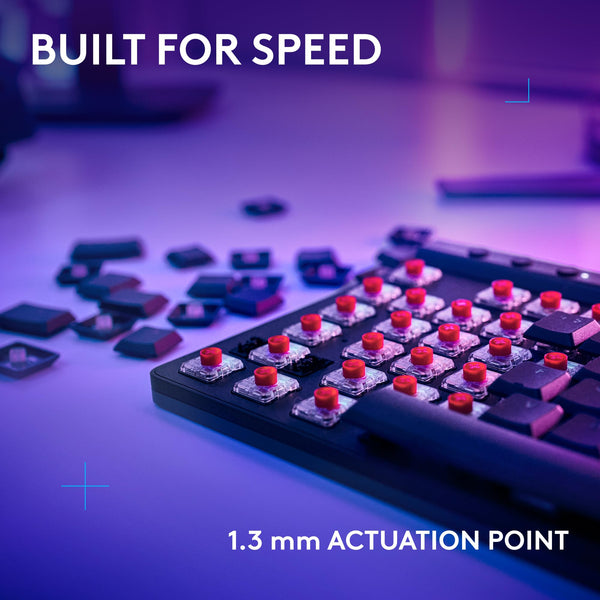 Logitech G G502 X PLUS LIGHTSPEED Wireless RGB Gaming Mouse - Optical mouse with LIGHTFORCE hybrid switches, LIGHTSYNC RGB, HERO 25K gaming sensor, compatible with PC - macOS/Windows - Black