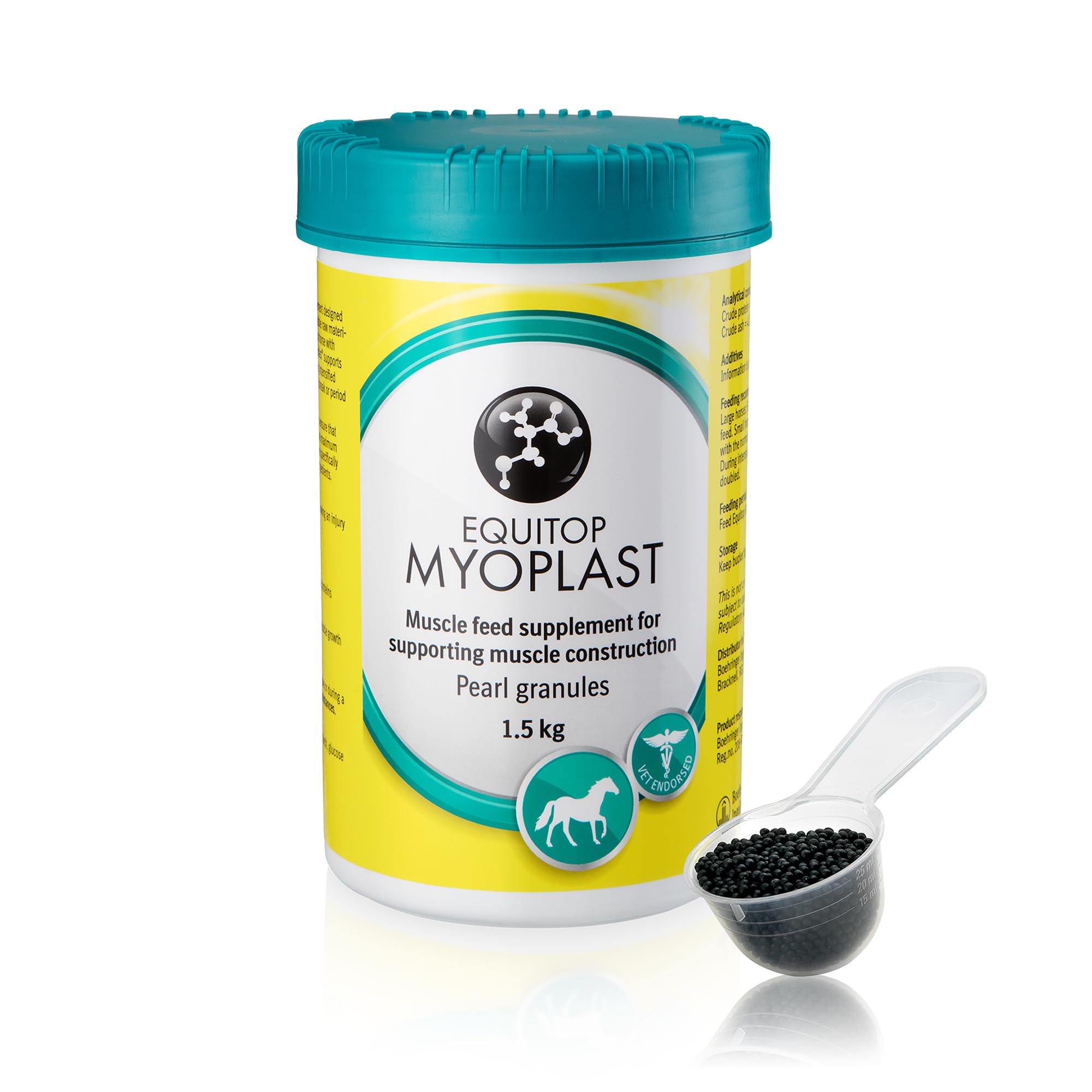 EQUITOP? Myoplast - Muscle Supplement for Horses, 1.5 kg