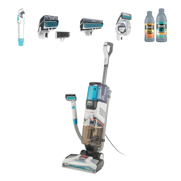 Shark CarpetXpert HairPro Pet Carpet Cleaner with Anti-Clog, Anti-Clump, Anti-Tangle, Removes Stains & Odours from Carpets & Rugs, Includes Deep Clean Pet Formula, 1000W, EX220UK