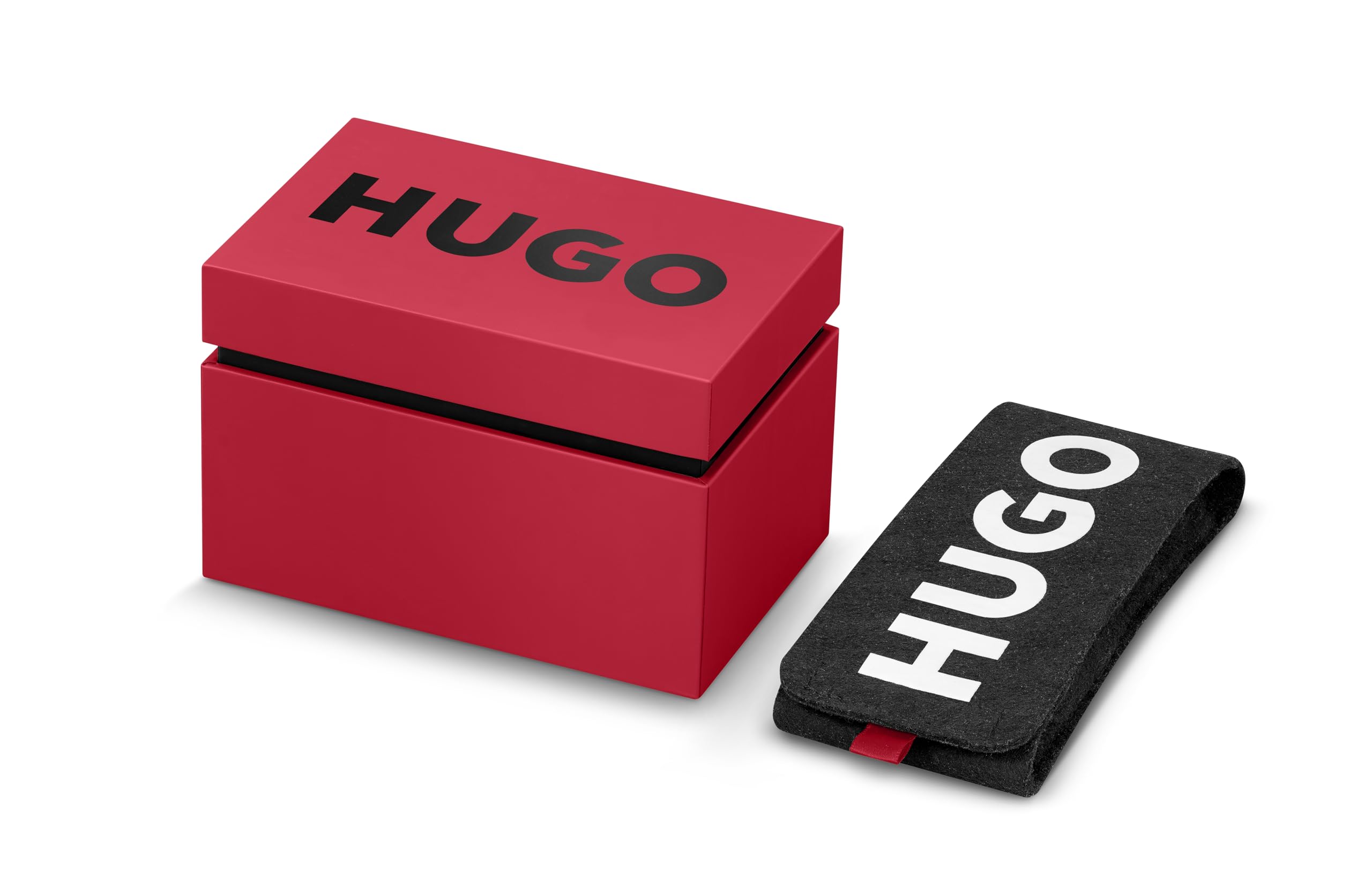 HUGO Analogue Quartz Watch for Men Collection #First - Available with Stainless Steel Bracelet or Leather Strap