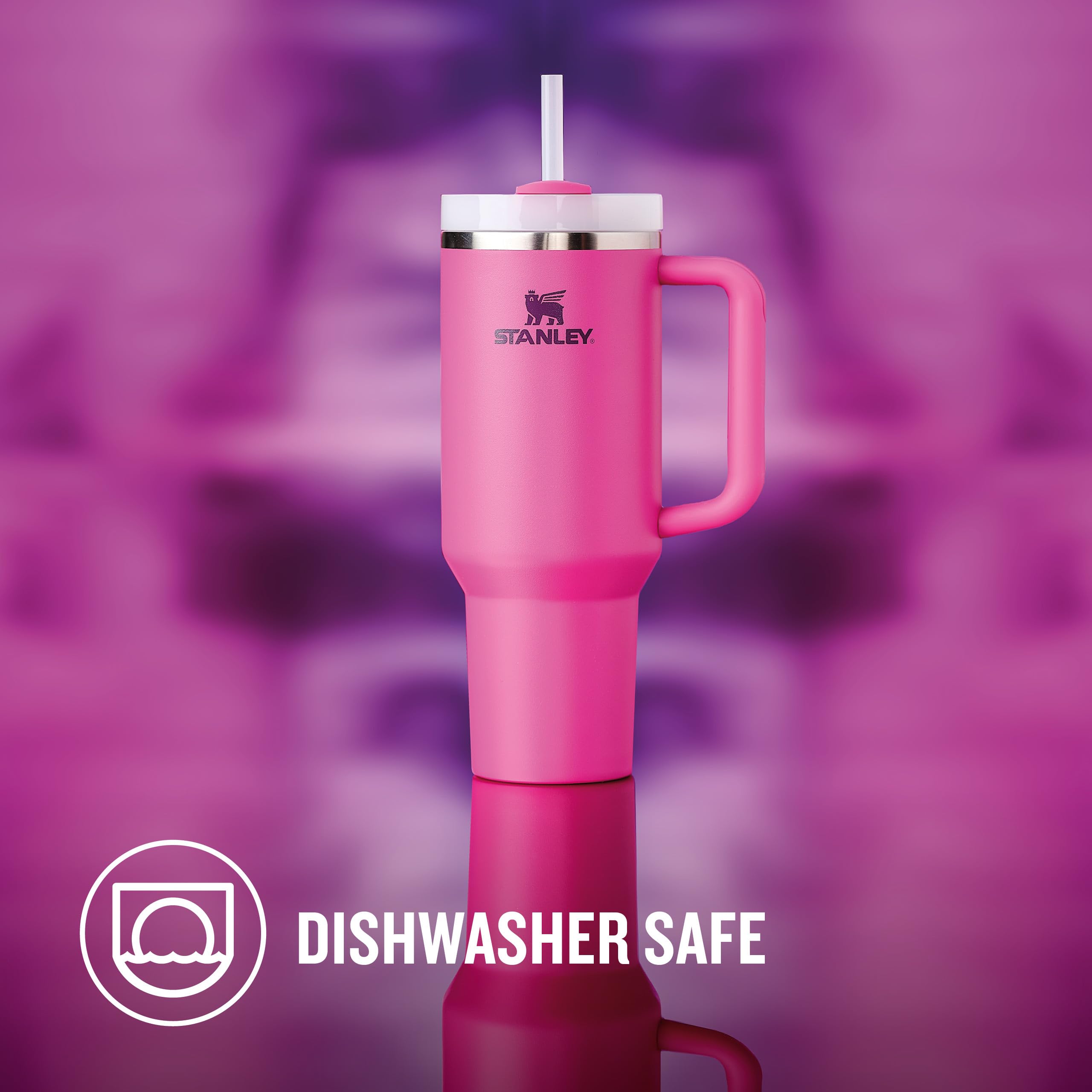 STANLEY Quencher H2.0 Flowstate Tumbler 1.2L - Cold for 11 Hours - Iced for 48 Hours - Metal Water Bottle with Straw, Handle and Lid - Dishwasher Safe - Travel Mug for Cold Drinks