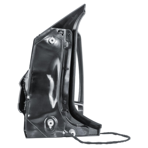 Repmacement Driver Right Side Door Wing Mirror O/S Electric and Heated Manual Folding with Textured Back Cover for Ford Transit Tourneo Custom 2015 to 2024