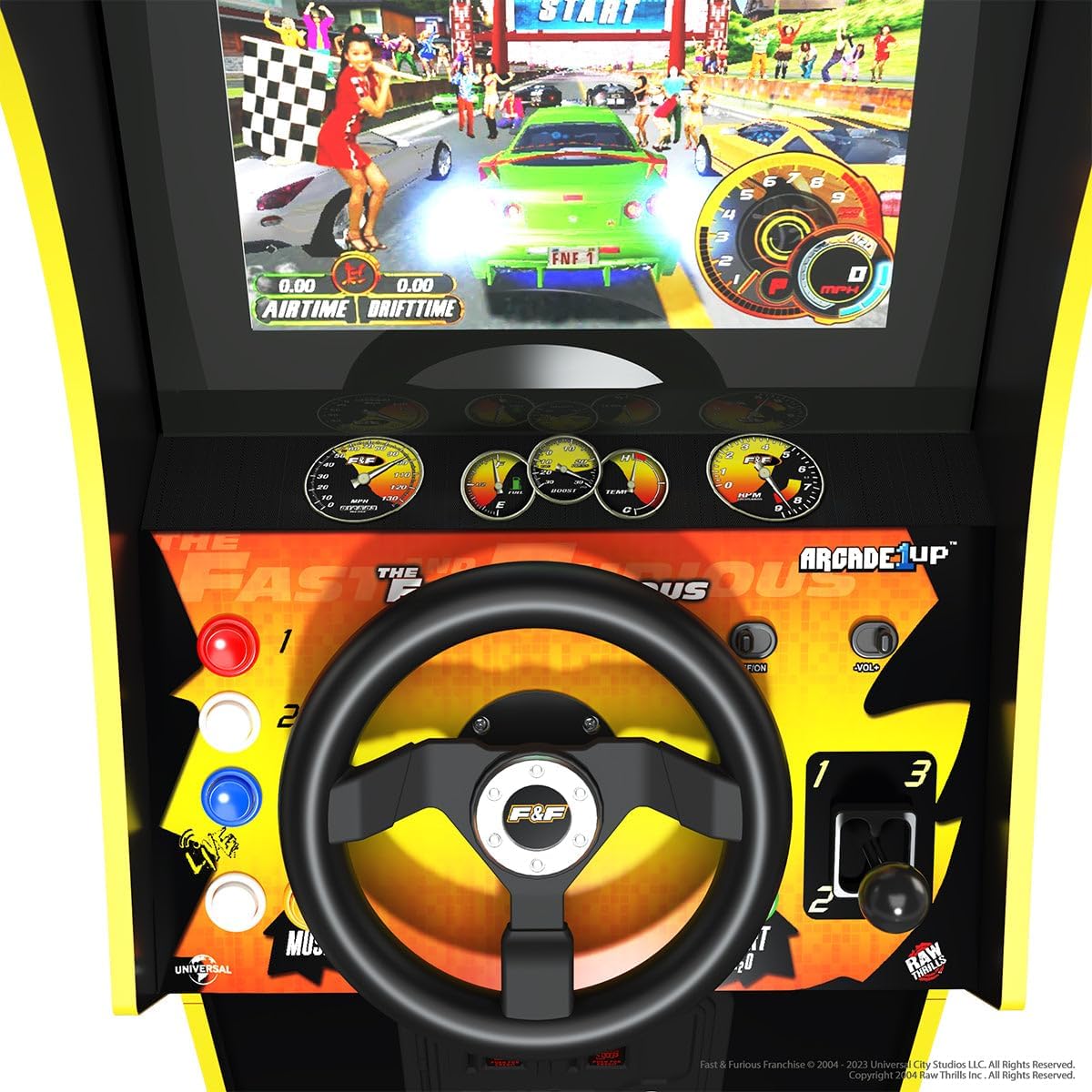 THE FAST & THE FURIOUS DELUXE ARCADE GAME