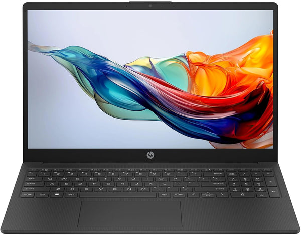 HP 15.6" Laptop | AMD Ryzen 5 7520U Processor | 16 GB RAM | 512 GB SSD | AMD Radeon Graphics | FHD Display | Up to 11hrs 15 mins battery | Win 11 | Dual Speakers | Jet Black | 15-fc0042sa