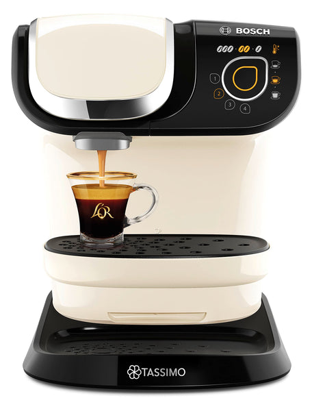 Tassimo My Way 2 TAS6507GB Tassimo Pod Coffee Machine, Cream