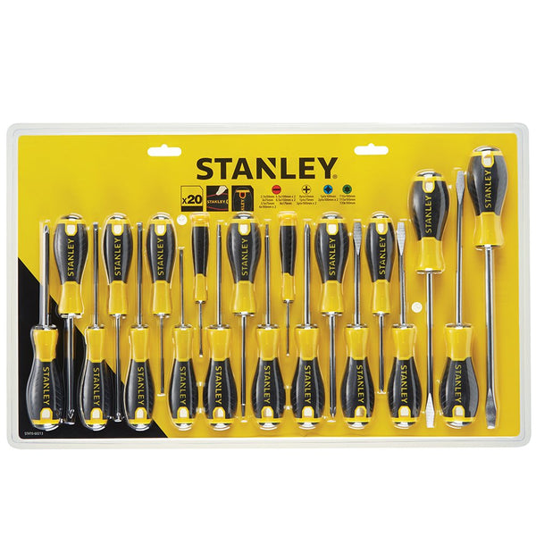 STANLEY STHT0-60210 Essential Screwdriver Set - Yellow (8-Piece)