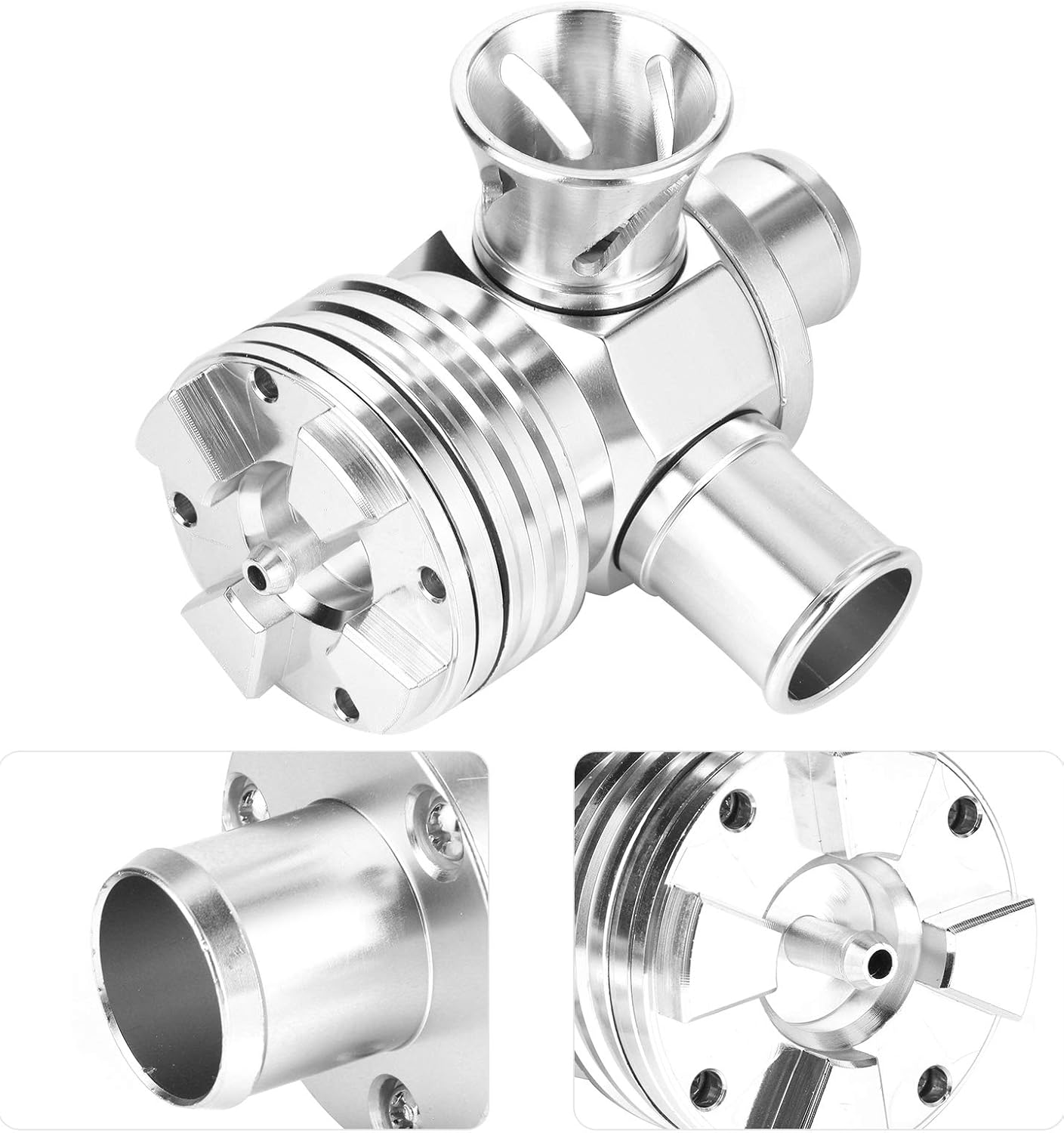 Blow Off Valve, Adjustable Turbo Blow Off Splitter Valve Universal Recirculating Dump Valve Turbo Splitter Valve Turbo Dump Valve