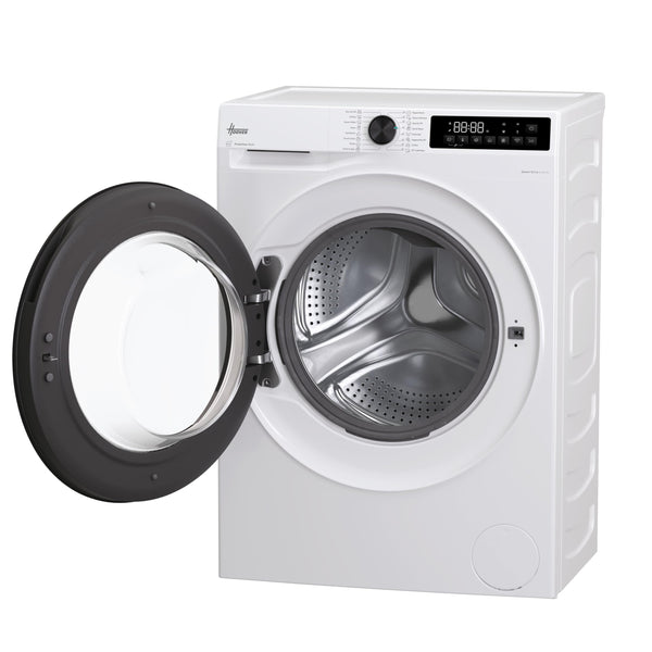 Hoover H-WASH 350 9kg Freestanding Washing Machine, 1400 RPM, A Rated, ECO-Power Inverter Motor, hOn App, 60 Programmes, Eco Doser, Power Care System, Graphite, 60x54x85 cm - H3WPS496TAMBR680