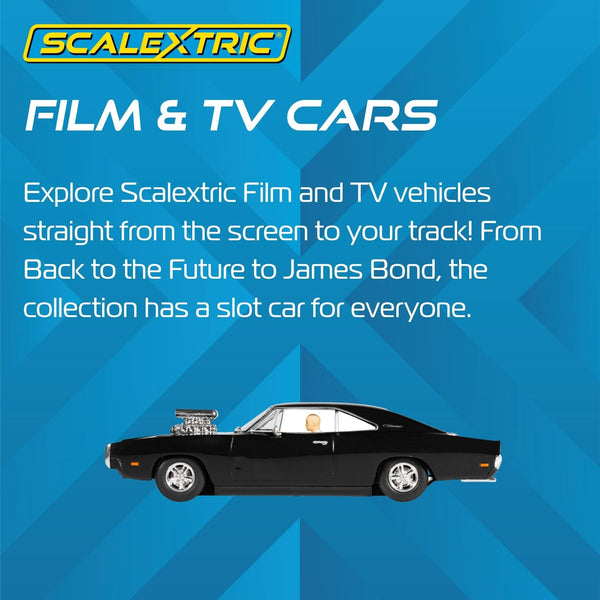 Scalextric Cars - C4541 Back To The Future 2, Flying Time Machine - Toy Slot Car for use with Race Tracks and Set - Gift Ideas for Kids and Adults, Scalextric Accessories