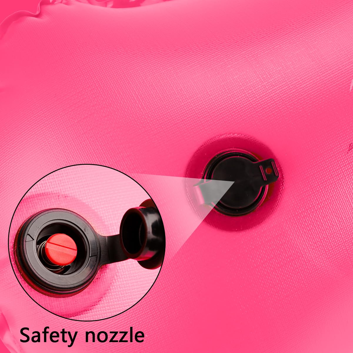 WholeFire 20L Swim Buoy Waterproof Inflatable Dry Bag Swim Safety Float for Water Sports, Open Water Swimmers, Triathletes, Kayakers and Snorkelers