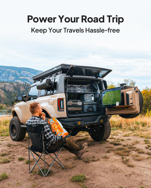 BLUETTI Charger 1, 560W Alternator Charger, Fast DC-DC for Portable Power Stations, 6X Faster Than Cigarette Chargers, Compatible with 95% Solar Generator, Perfect for Road Trips, RVing