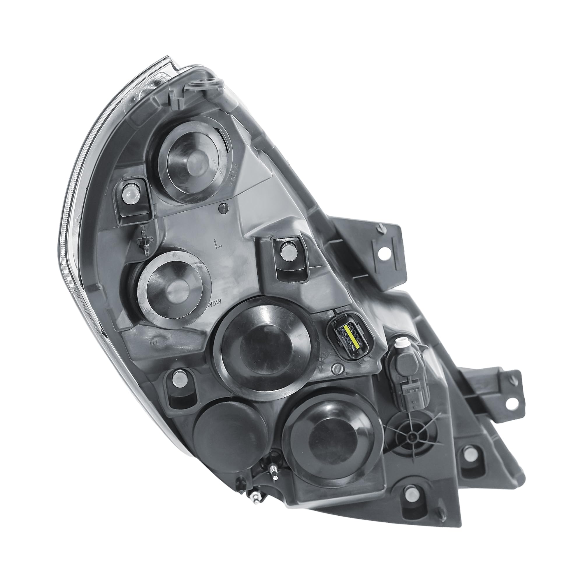 Replacement Driver Right Side O/S Headlight Head Lamp Electric Adjustment with Motor No Fog Light for Renault Master Vauxhall Movano 2010-2019