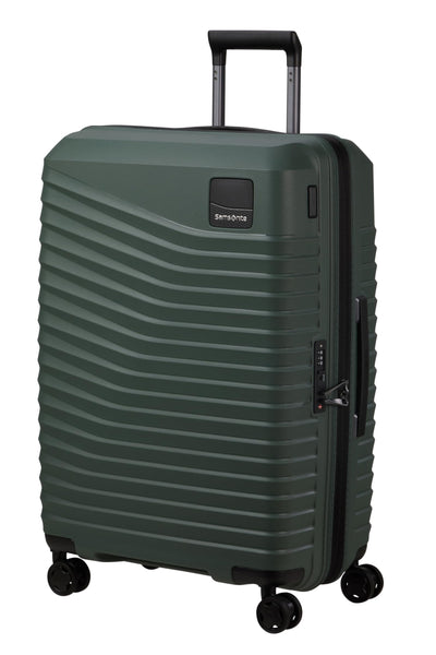 Samsonite Intuo - Spinner M, Expandable Suitcase, 69 cm, 79/87 l, Black (Black)