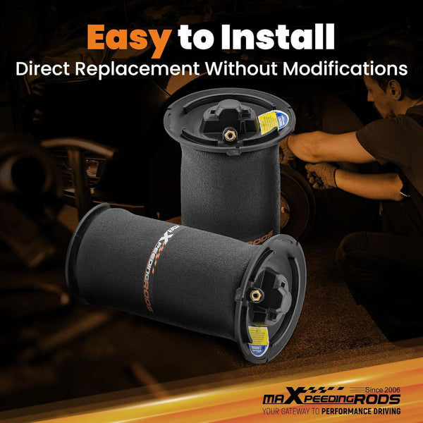 maXpeedingrods Pair Rear Air Suspension Spring Bags for BMW 5 Series E60 E61 37126765602 37126765603