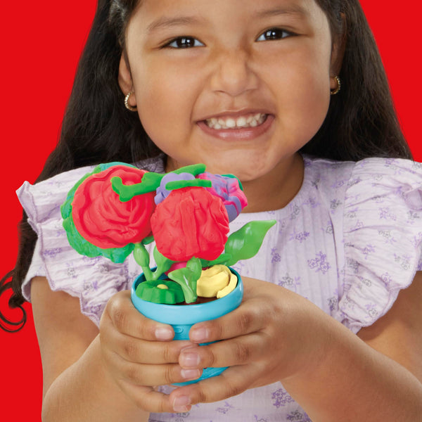 Play-Doh Blooming Flowers Playset, Creative Crafts for Toddlers, Arts and Crafts