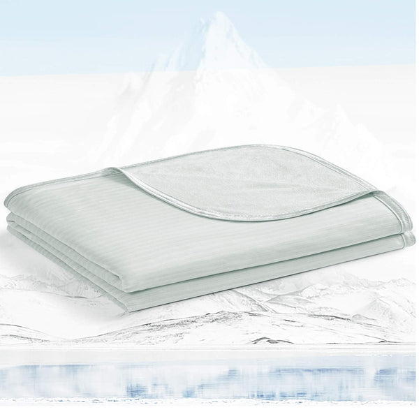 Avoalre Cooling Blanket 200x220cm Bamboo Blankets Arc-Chill 3.0 Cool Fiber Q-MAX>0.5 Summer Blanket with Double-sided Design Absorb Heat Soft