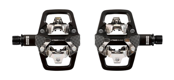 LOOK Cycle - X-TRACK En-Rage MTB Pedals - Standard SPD Mechanism Compatible - Forged Aluminum Body - Large Contact Surfaces - Strong and Light Bike