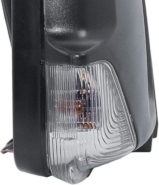 Driver Right Side Door Wing Mirror O/S Manual Without Heated Short Arm Black Cover For Mercedes Sprinter VW Crafter 2006 to 2018