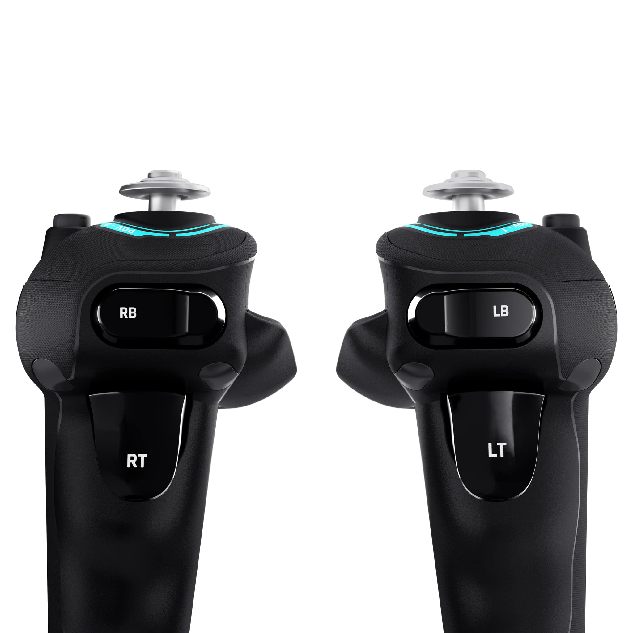 Turtle Beach VelocityOne Flightdeck - Universal HOTAS Simulation Joystick & Throttle with Touch Display, Stick Mounted HUD and Contactless Sensors for Air and Space Combat on Windows 10 & 11