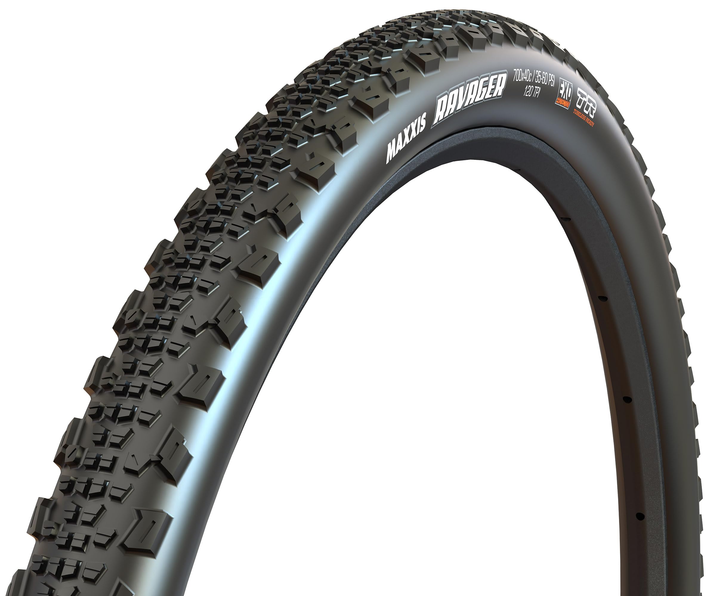 Maxxis Ravager TLR 40-622 Folding Tyre 28 Inches 700 x 40C Black