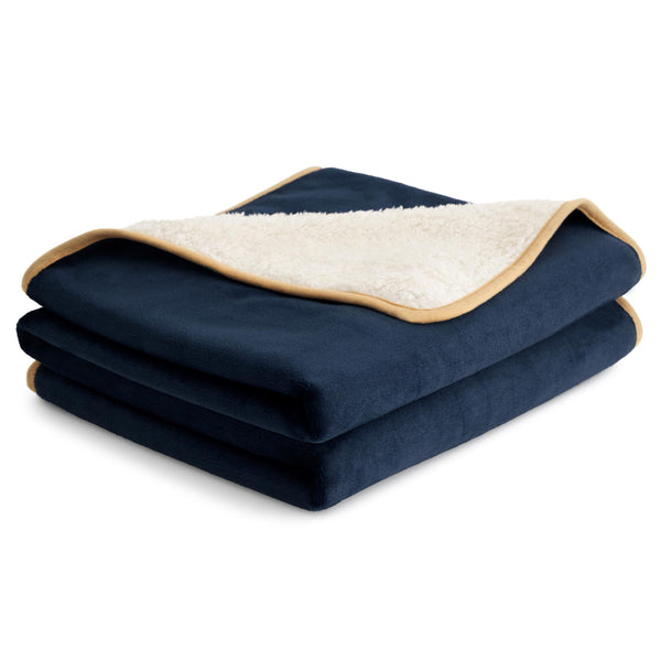 Lesure Waterproof Fleece Blanket Washable - 152x203cm Ultra Soft Grey Dog Blanket Over Sofa Bed Garden, Twin/Double Throw with Soft Plush, Fit All Season