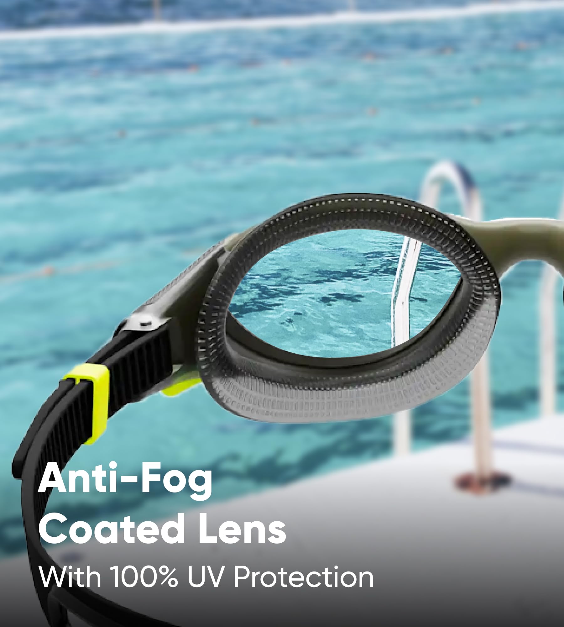 Speedo Unisex Biofuse 2.0 Swimming Goggles | Patented Easy Adjustment | Anti-fog | Anti-leak | Enhanced Fit | Improved Comfort Goggles (pack of 1)