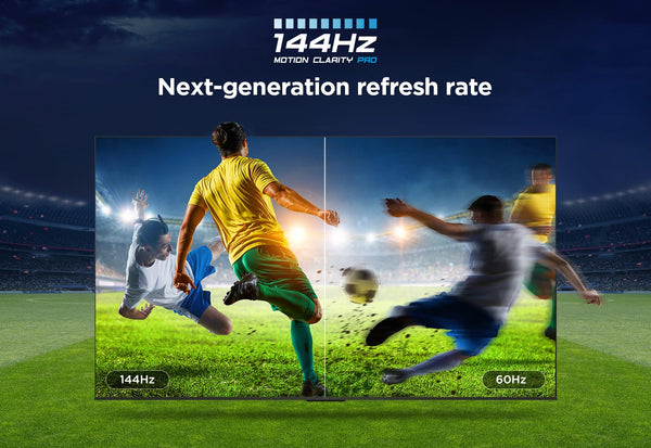 TCL 75Q6C-UK QD-Mini LED TV, 4K HDR Premium 1000nits, Smart TV Powered by Google TV (Dolby Vision IQ & Atmos, Onkyo 2.1 Sound System, 144Hz Motion Clarity Pro, 2025 New Model)