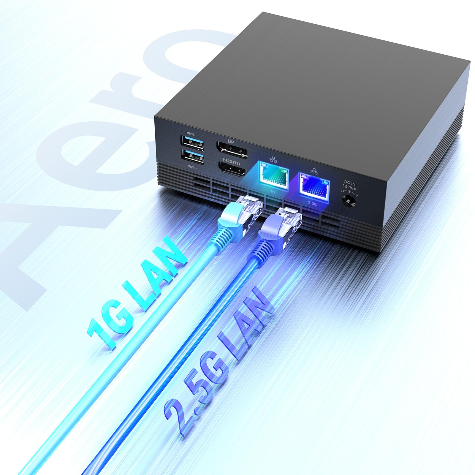 MINIX Fanless Windows 11 Pro Mini PC, Intel 12th Gen N300, NEO Z300-0dB 16GB DDR4, 512GB M.2 PCIe Gen3 x 4 SSD Micro Desktop Computer, 4K Dual Display/2.5G LAN, for Business Home office Multi-Tasking