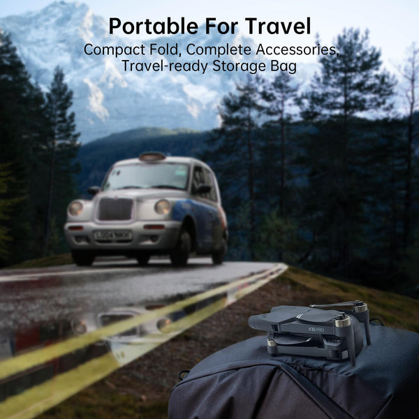 2650 ft Control Range Super Endurance Foldable Drone with Camera for Beginners–60+ min Flight Time, WiFi Quadcopter with 4K HD Camera, Brushless Motor, Auto Hover, Follow Me (3 Batteries)