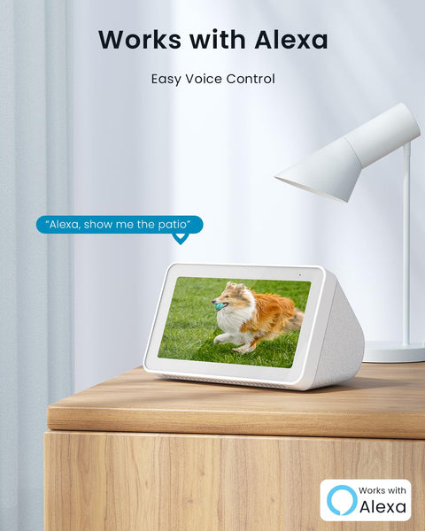 ieGeek No Monthly Fee 2K Security Camera Outdoor Wireless, 180° Horizontal Pan, Rechargeable Battery Wifi Home Camera, Colour Night Vision, Motion Detection, Siren Floodlight, Voice Intercom, IP65