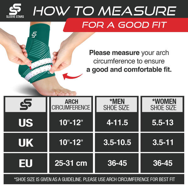 Sleeve Stars Ankle Brace for Sprained Ankle, Plantar Fasciitis Relief Ankle Support for Women & Men, Ankle Compression Sleeve w/Strap, Achilles Tendonitis Brace, Foot Brace Wrap (Single/Hot Pink)