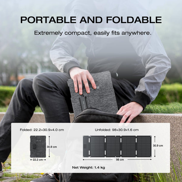 EF ECOFLOW RIVER 2 256Wh Portable Power Station with XT60 Cable, Solar Generator with LiFeP04, up to 600 W Power, Quick Charge in 1 Hour, Balcony Power for Camping/Emergency Power/Motorhomes/Home