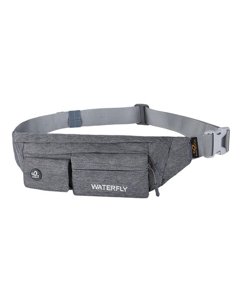 Waterfly Waist Bag Pack Slim Water Resistant Fanny Pack Travel Bum Bag Running Belt for Traveling Cycling Hiking Camping
