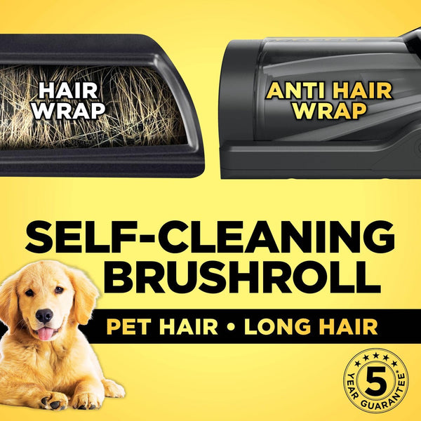 Shark PowerPro Cordless Vacuum Cleaner, Lightweight, Floor Detect Technology, Anti-Hair Wrap Technology, Anti-Allergen Complete Seal, Flexible, Handheld mode, Navy Metallic, IZ380UK