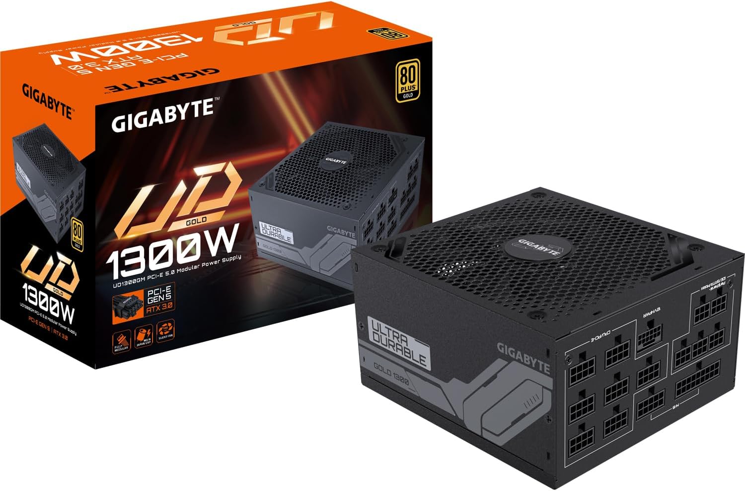 Gigabyte P750BS 80 Plus Bronze Non Modular 750w Power Supply Unit, Flat Cables, 3 Year Warranty