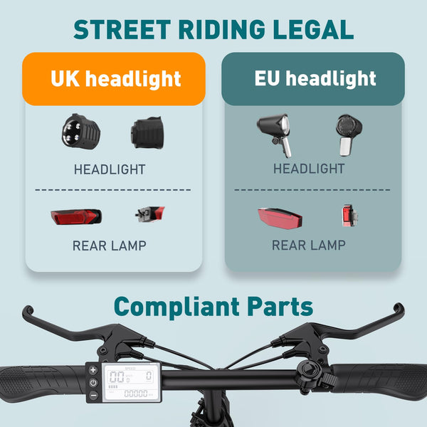 HITWAY Electric Bike E Bike Foldable City Bikes 36V/10.4AH Battery, 250W Motor, Assist Range Up to 35-90KM BK5S Electric Bicycles