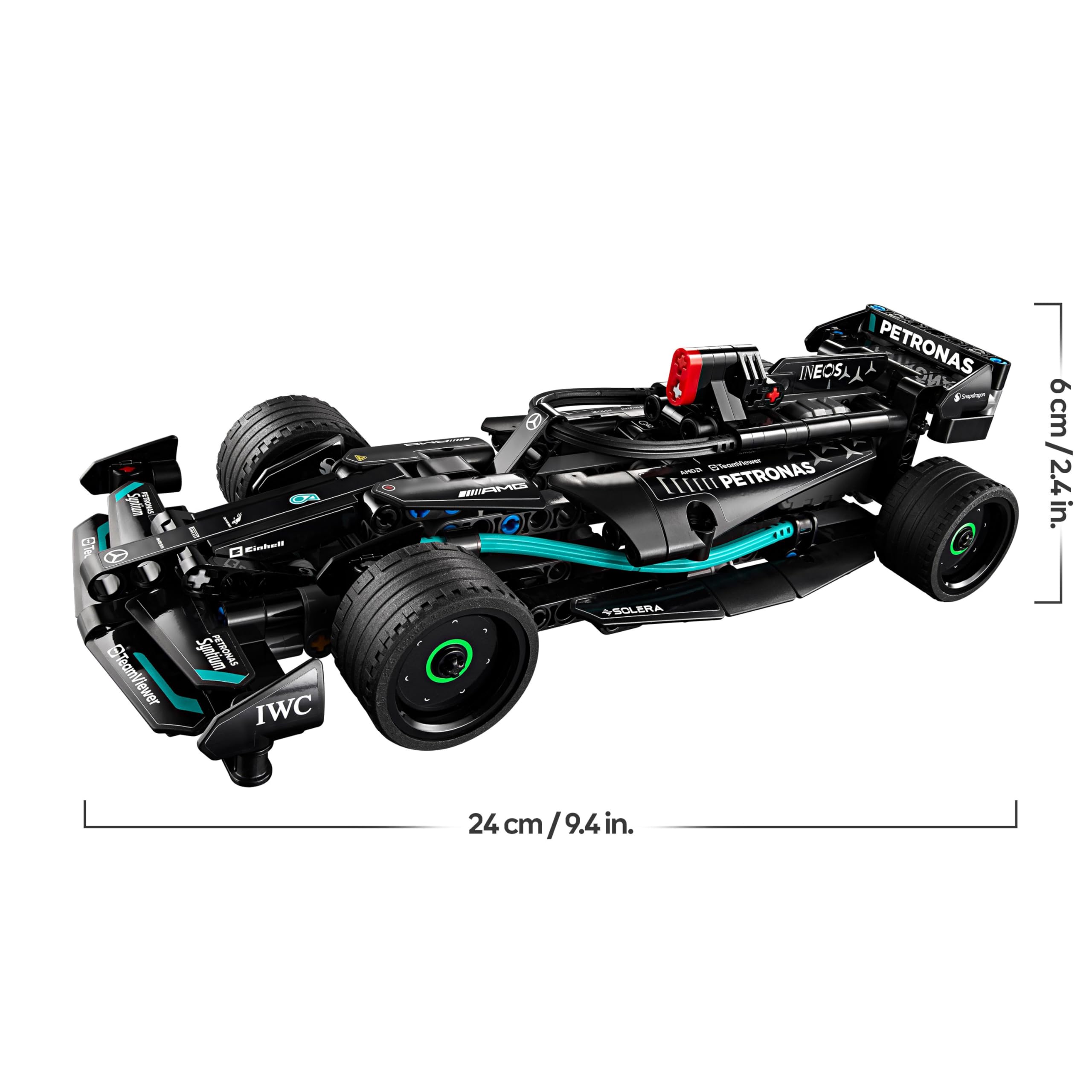 LEGO Technic Mercedes-AMG F1 W14 E Performance Race Car Toy for Kids, Boys and Girls aged 7 Plus Years Old, Pull-Back Model Vehicle Set, Bedroom Decoration, Birthday Gift Idea 42165