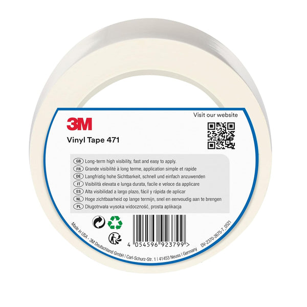 3M General Purpose Vinyl Tape 764i, 50 mm x 33 m, Orange