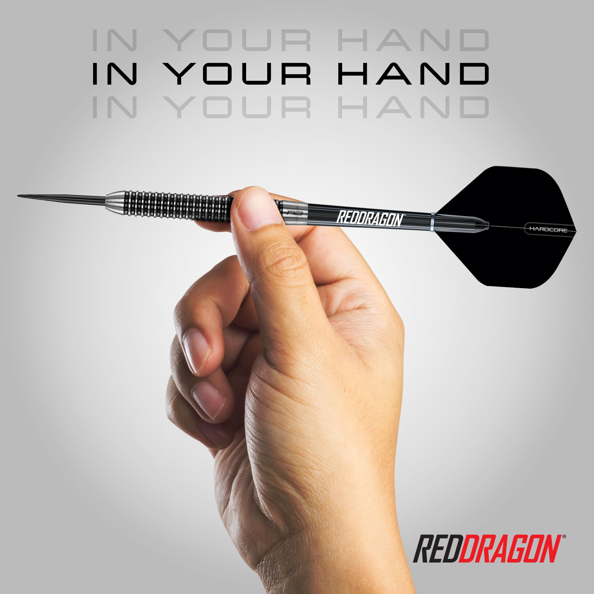 RED DRAGON Pegasus Professional Tungsten Steeltip Darts Set Available in 21, 23, 24, 25, 26, 28, 30 Gram with Flights, Stems (Shafts) and Wallet