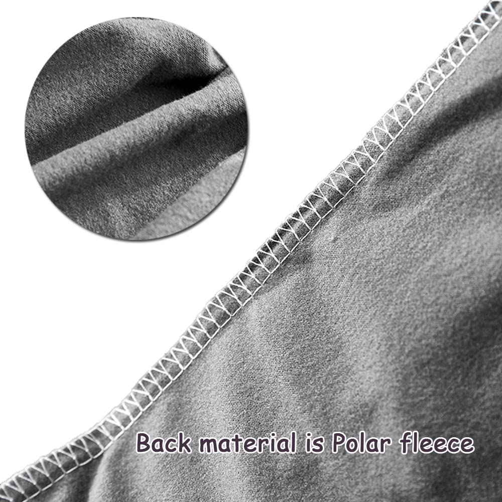 Bestenrose Stretch Dining Chair Covers Waterproof PU Leather Slipcovers Universal Chair Protectors for Dining Room Kitchen Hotel (Set of 6, Gray)