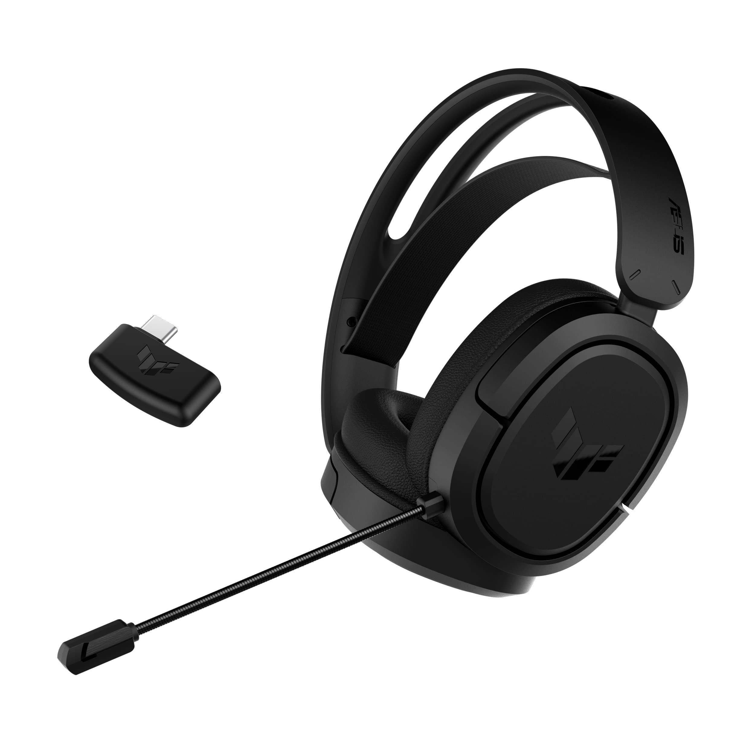 ASUS TUF Gaming H1 Wired Headset (Discord Certified Mic, 7.1 Surround Sound, 40mm Drivers, 3.5mm, Lightweight, For PC, Switch, PS4, PS5, XBOX One, XBOX Series X | S, and Mobile Devices)- Black