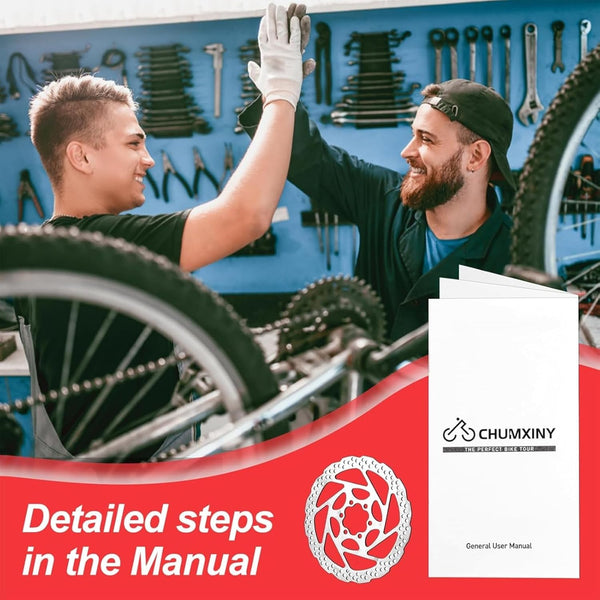 CHUMXINY Brake Bleed Kit for SHIMANO Hydraulic Brakes, Including 300ML Mineral Oil Brake Fluid, Clear Funnel and Instruction Manual.