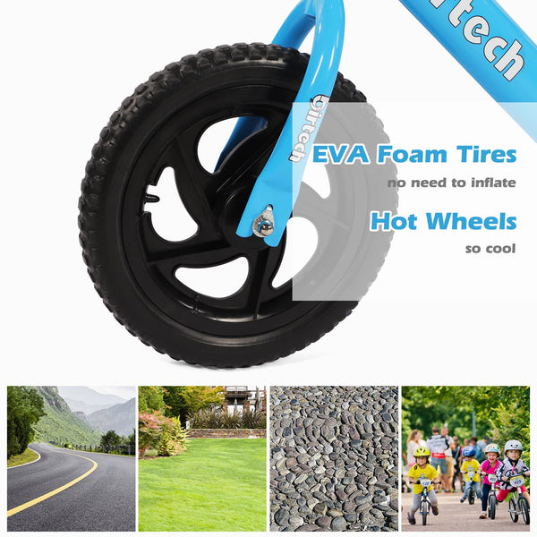 Balance Bike for Toddlers, Kids - 2, 3, 4 Year Olds, Bicycle Toys for 1 Year Old Boys Girls, No Pedal Training Bicycle Toddler Bike