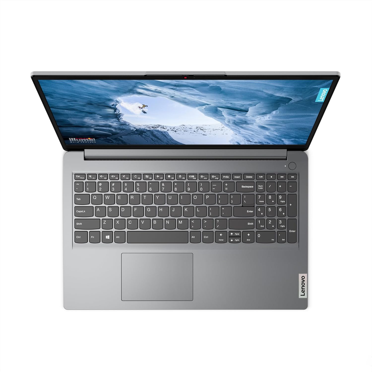 Lenovo IdeaPad 1 | 15 inch Full HD Laptop | AMD Ryzen 3 7320U | 8GB RAM | 128GB SSD | Windows 11 Home in S Mode| Cloud Grey