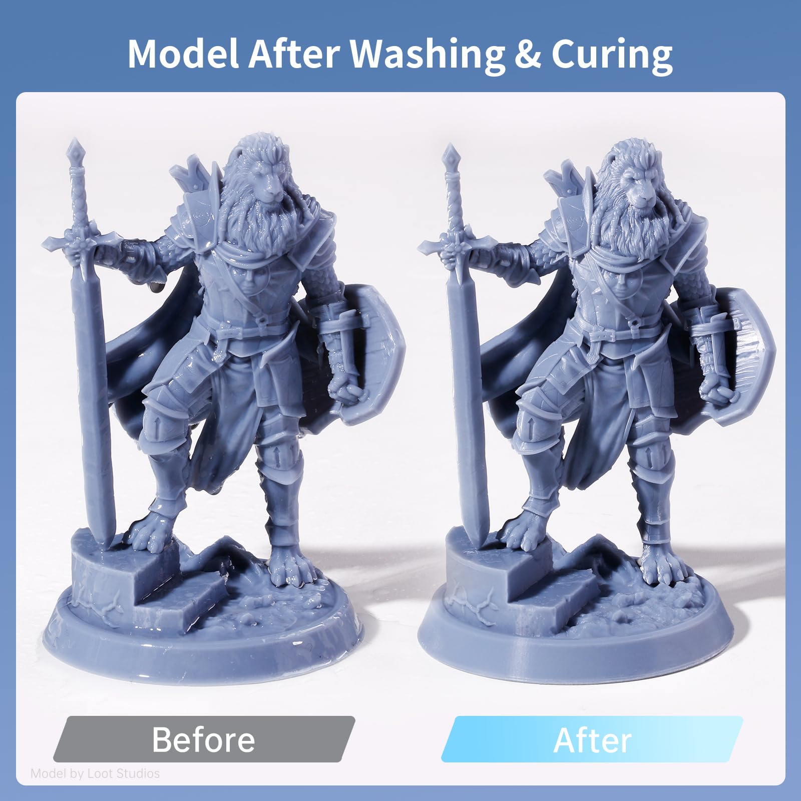 ANYCUBIC Wash and Cure 3 Station, 2 in 1 Wash & Cure Machine for ANYCUBIC Photon Mono Mars LCD/SLA/DLP Resin 3D Printing Models with Dual Cleaning Modes and Uniform Curing, Washing Size 165x100x180mm³